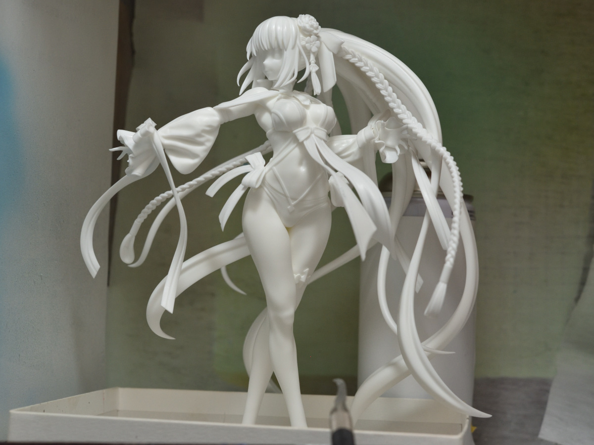 水妃モルガン ガレージキット仮組編 - MIYUTOのぷらも道