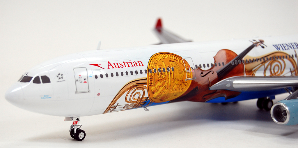 1/144 レベル エアバスA340 ウィーンフィルハーモニー特別塗装機