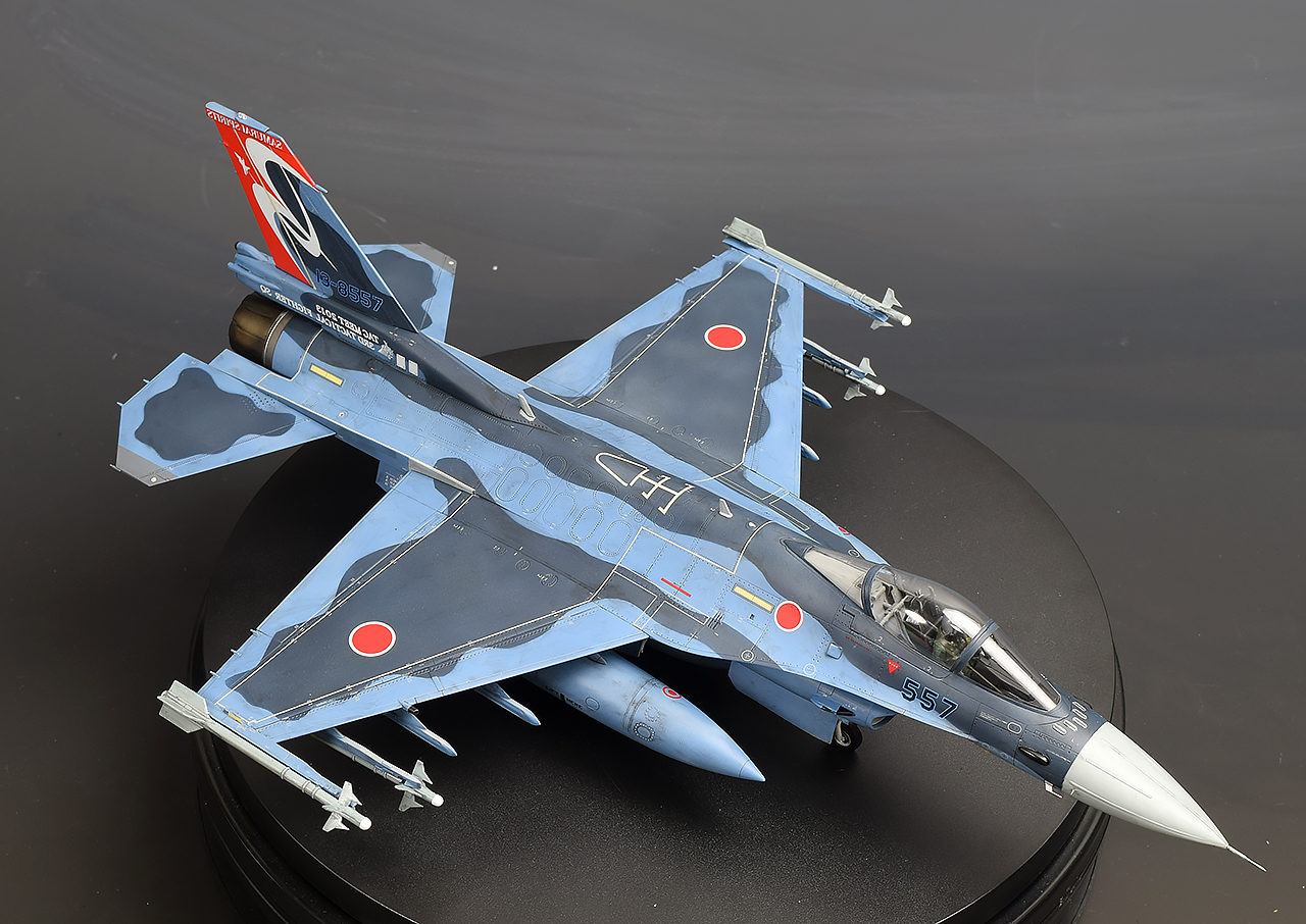 1/48 ハセガワ 航空自衛隊 三菱 F-2A 三沢基地 第三飛行隊 戦競塗装