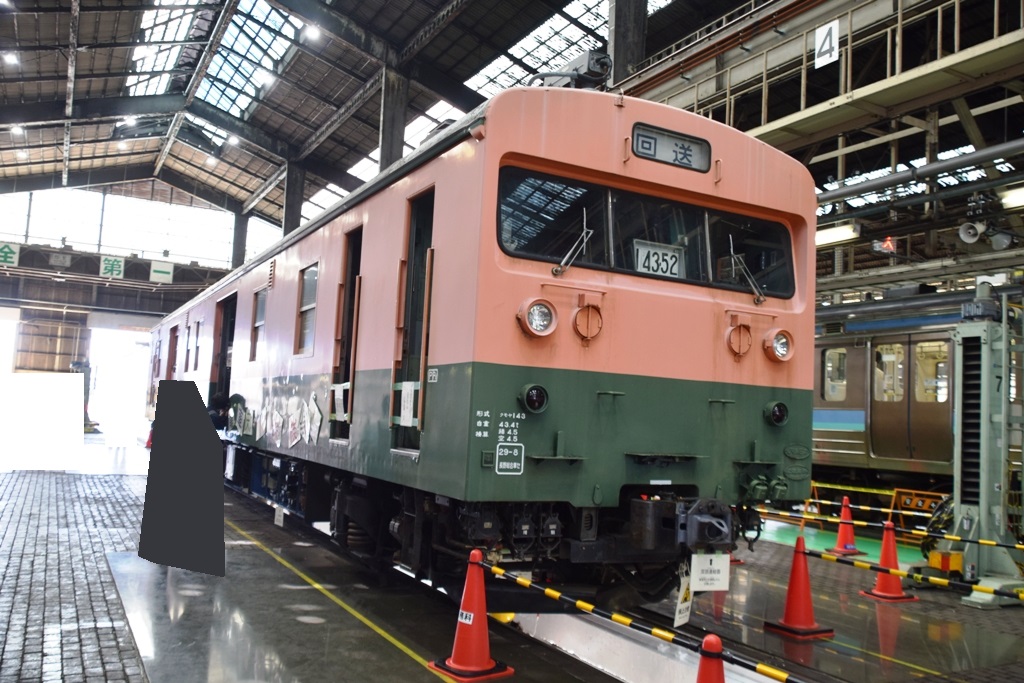 長野総合車両センターの保管車など（2024年JR長野鉄道フェスタ・その3