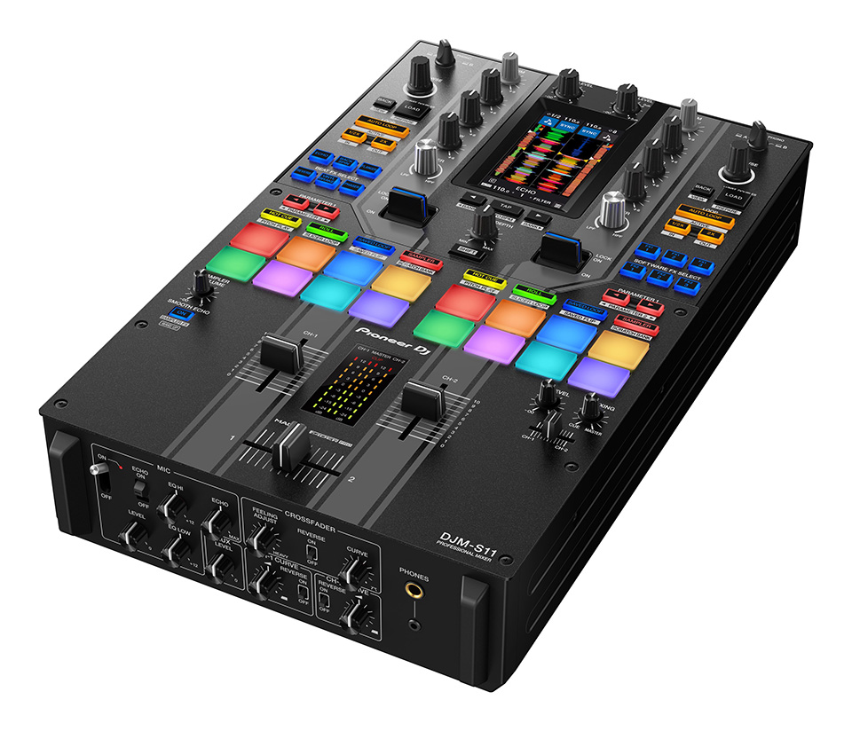 PIONEER DJからプロフェッショナル向け2ch DJミキサーの最新モデルDJM