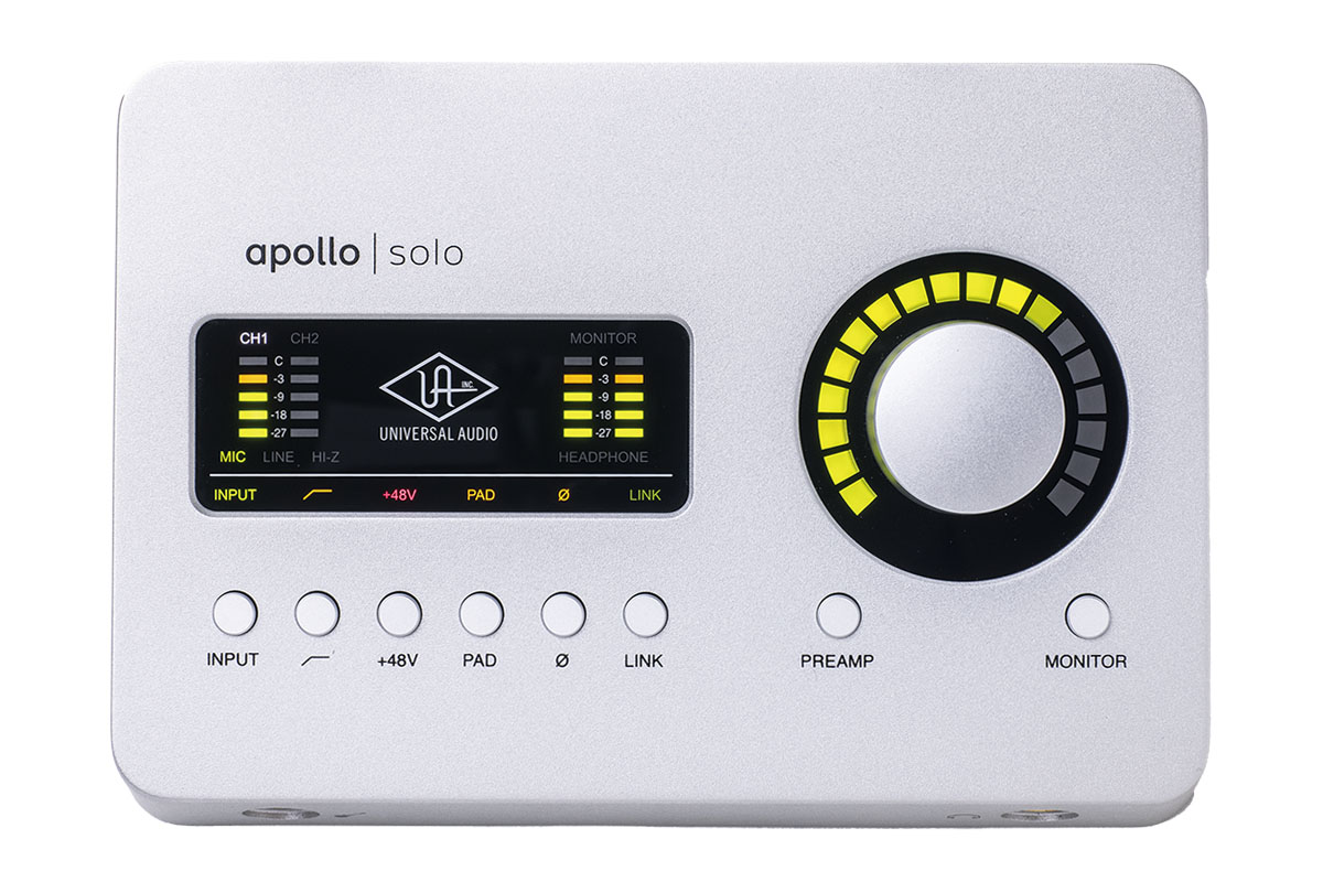 UNIVERSAL AUDIO Apollo Solo 〜10万円以内で購入できるオーディオ