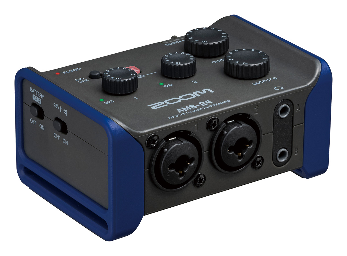 ZOOM AMS-44 レビュー：配信用モードも備える4イン／4アウトの