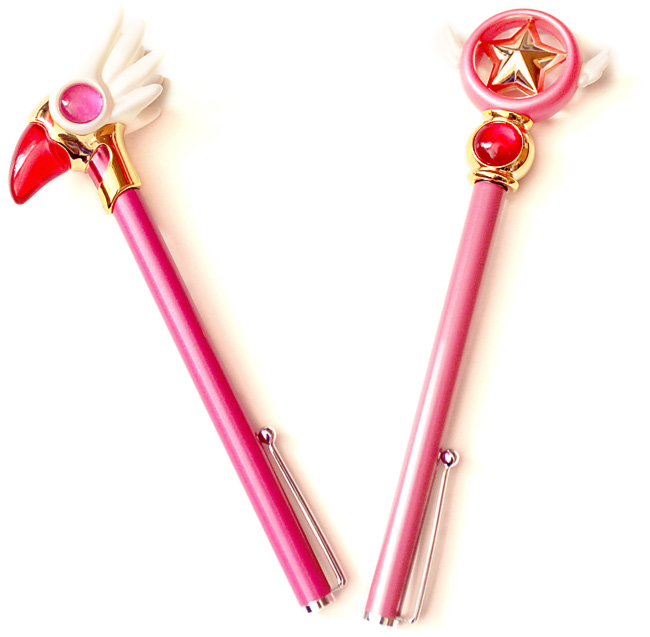 カードキャプターさくら 封印の杖＆星の杖指示ボールセット - sweet
