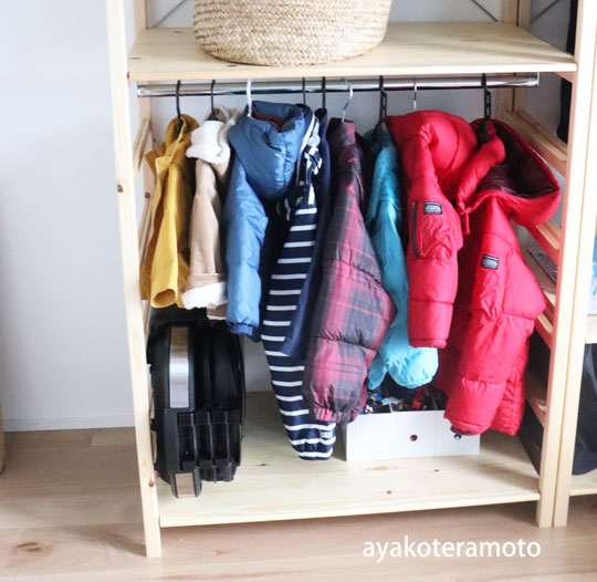 無印良品＊パイン材ユニットシェルフの使い心地】洋服や洗濯セットなど