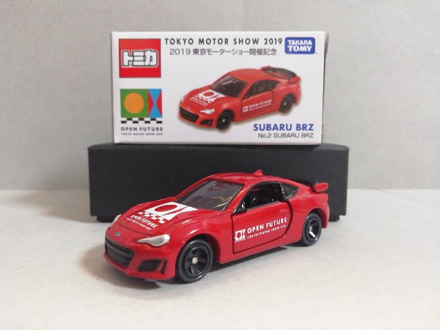 東京モーターショー2019開催記念トミカ】No.2 SUBARU BRZ【TMS2019