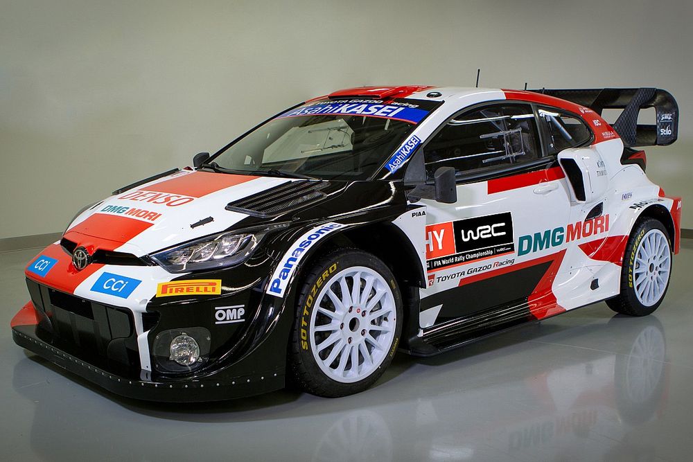 Toyota uncovers 2022 WRC Rally1 contender