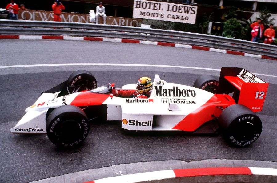 1988年F1モナコGP アイルトン・セナ（マクラーレン・ホンダ