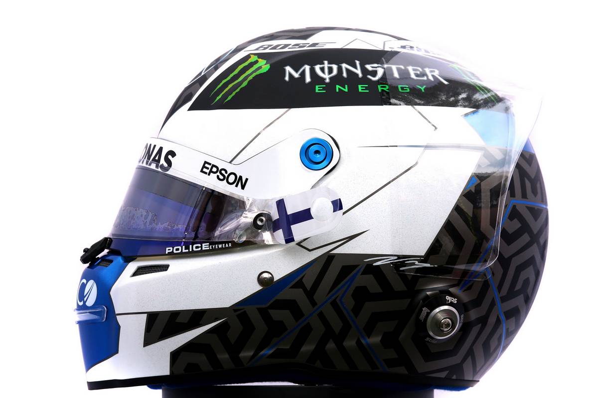 JFC F1 ヘルメット V.ボッタス 2014 1/12 JFC F1 ヘルメット V