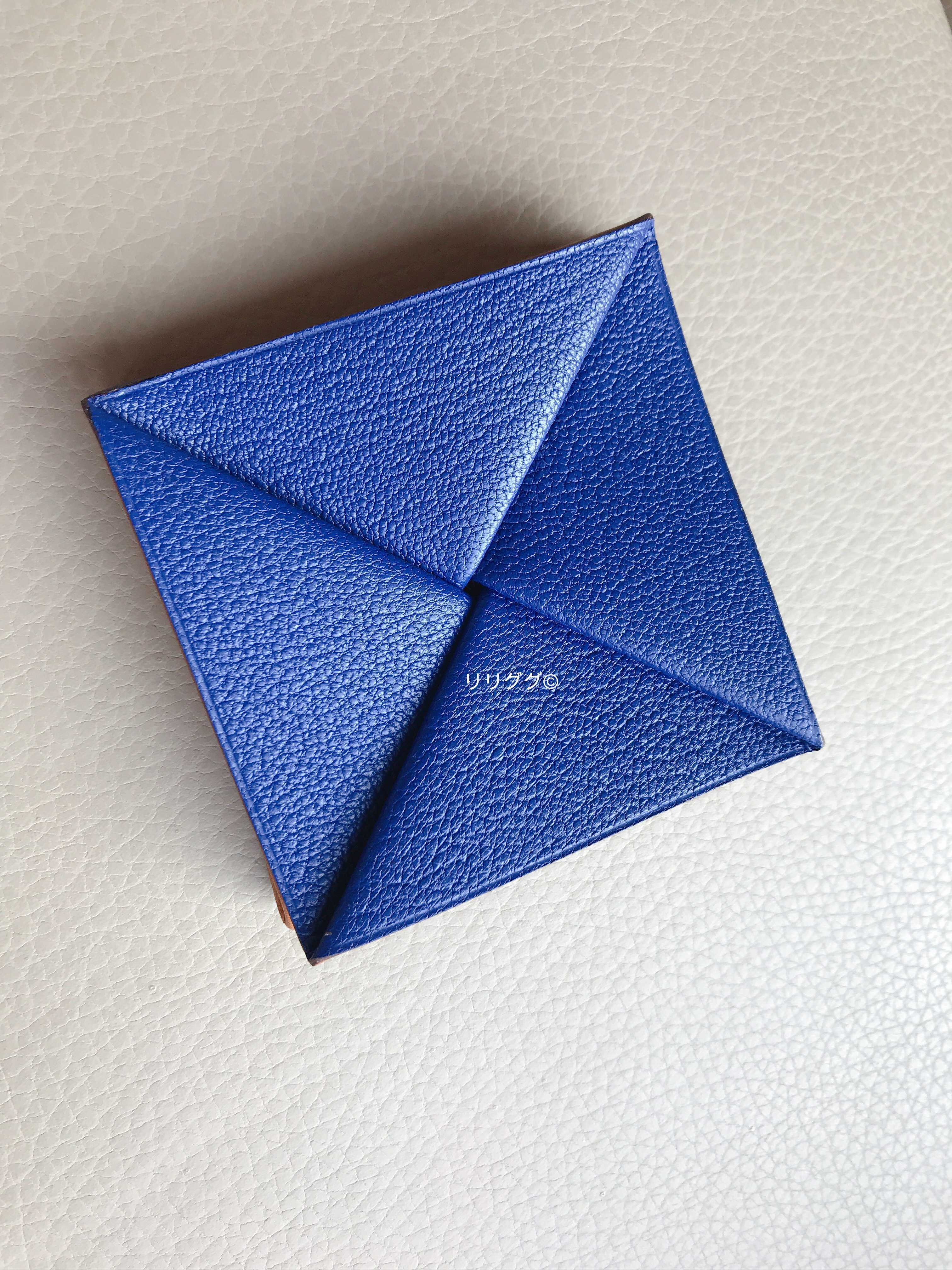 エルメス)ズールー小銭入れ/コインケース☆フォーブ/ブルー (HERMES