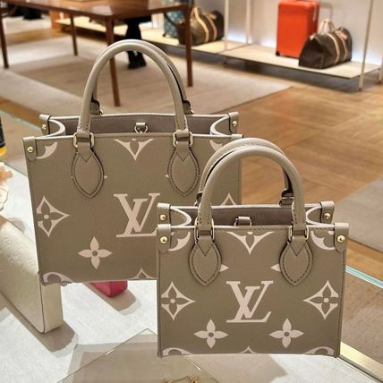 ベージュ系 Louis Vuitton ONTHEGO(ルイヴィトン オンザゴー