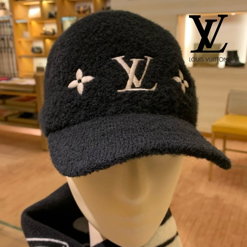 モコモコ素材が可愛い♡】ルイヴィトン☆キャップ (Louis Vuitton