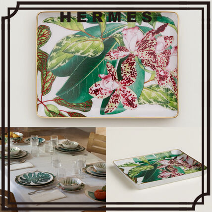 マルチカラー HERMES Passifolia(エルメス パシフォリア) 食器（皿