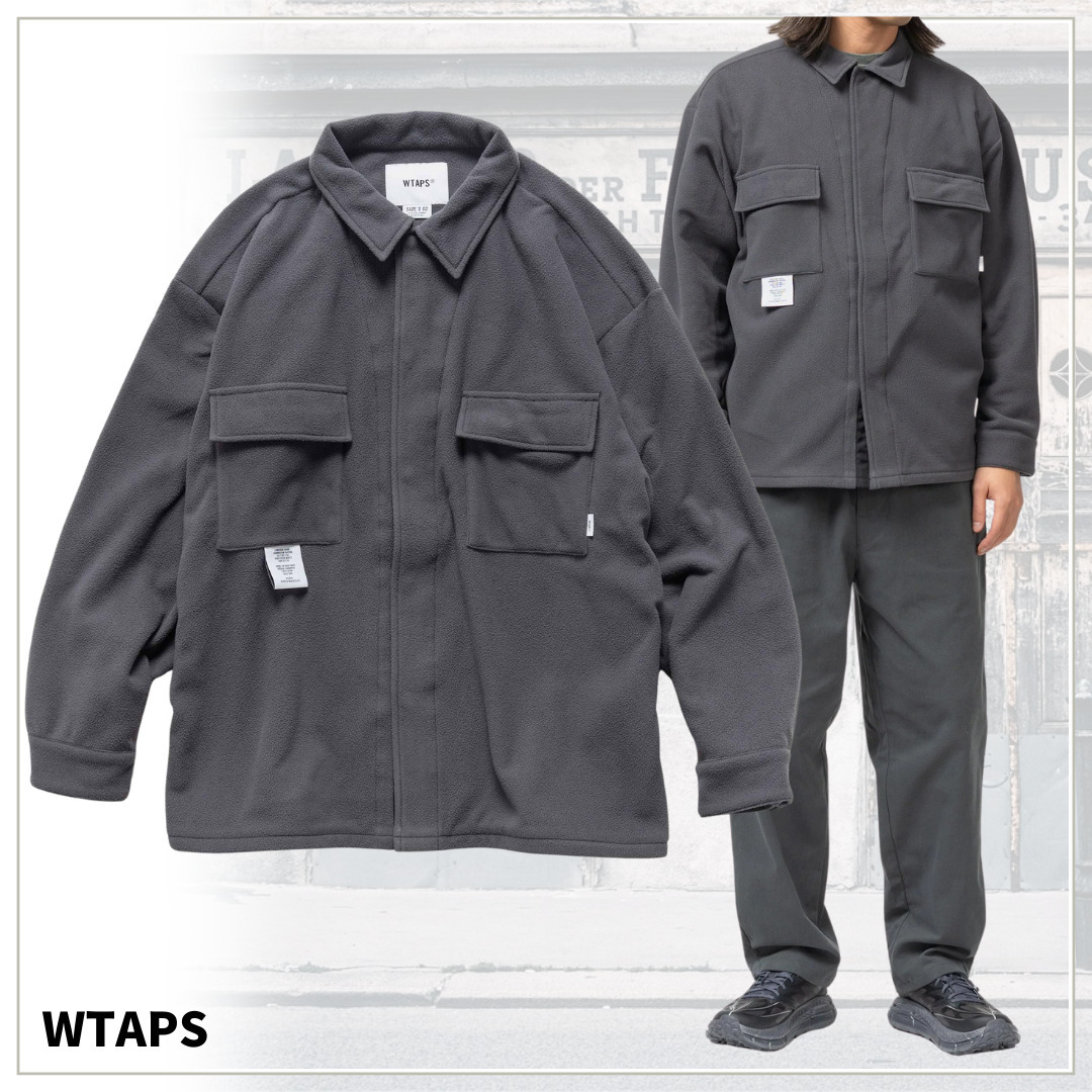 注目の的！【WTAPS】OBJ / LS / POLY. Fleece (WTAPS/トップスその他
