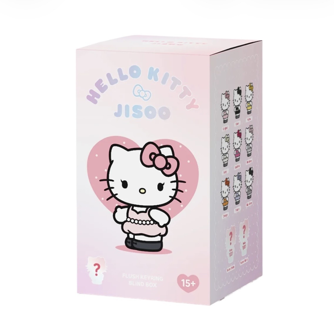 HELLO KITTY × JISOO】Random Plush Keychain (Hello Kitty