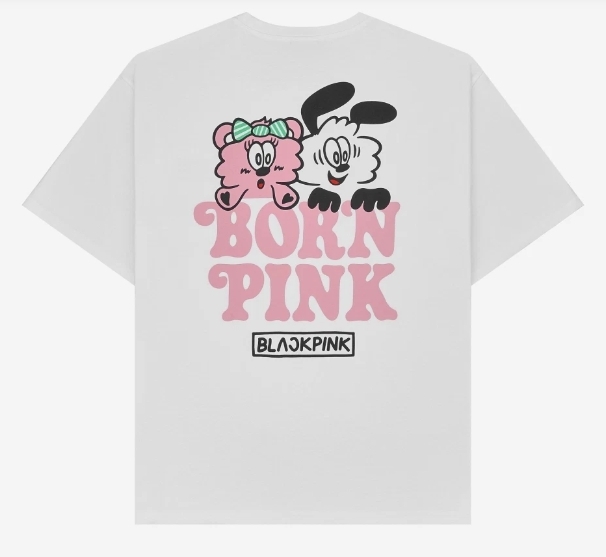 ☆限定コラボ激レア!GDC/VERDY×BLACKPINK VickPLUSH Tシャツ (Girls