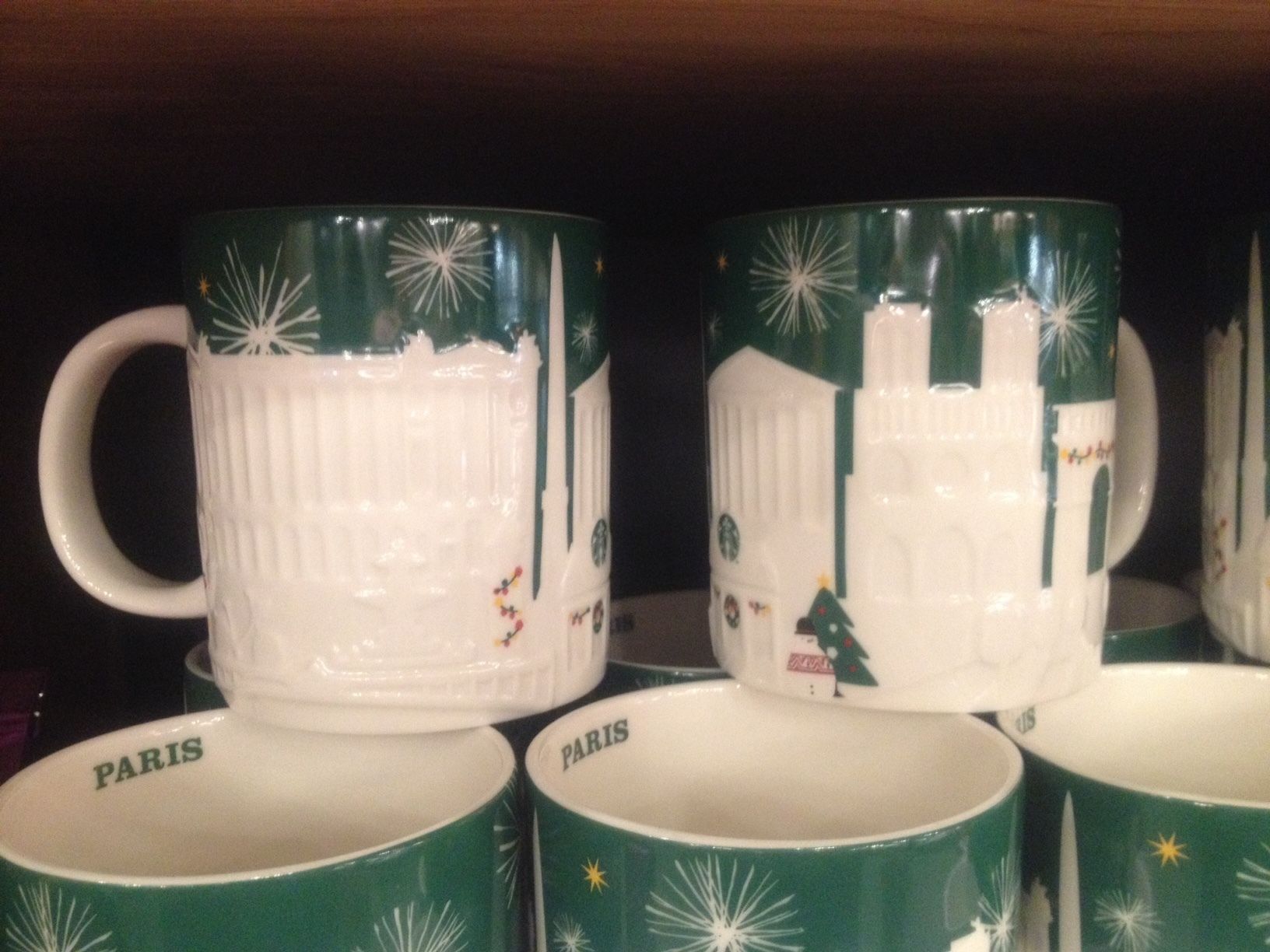 クリスマス限定！STARBUCKS☆スターバックス PARIS マグカップ