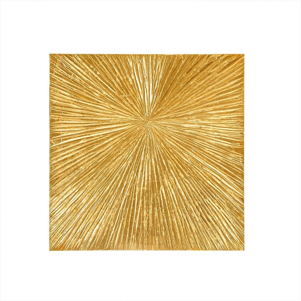 Madison Park Signature 76x76cm 金銀箔ウオールアート Sunburst