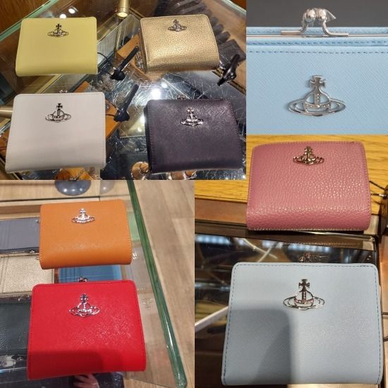 ◇Vivienne Westwood◇大人気定番 SAFFIANO BALMORAL がま口財布