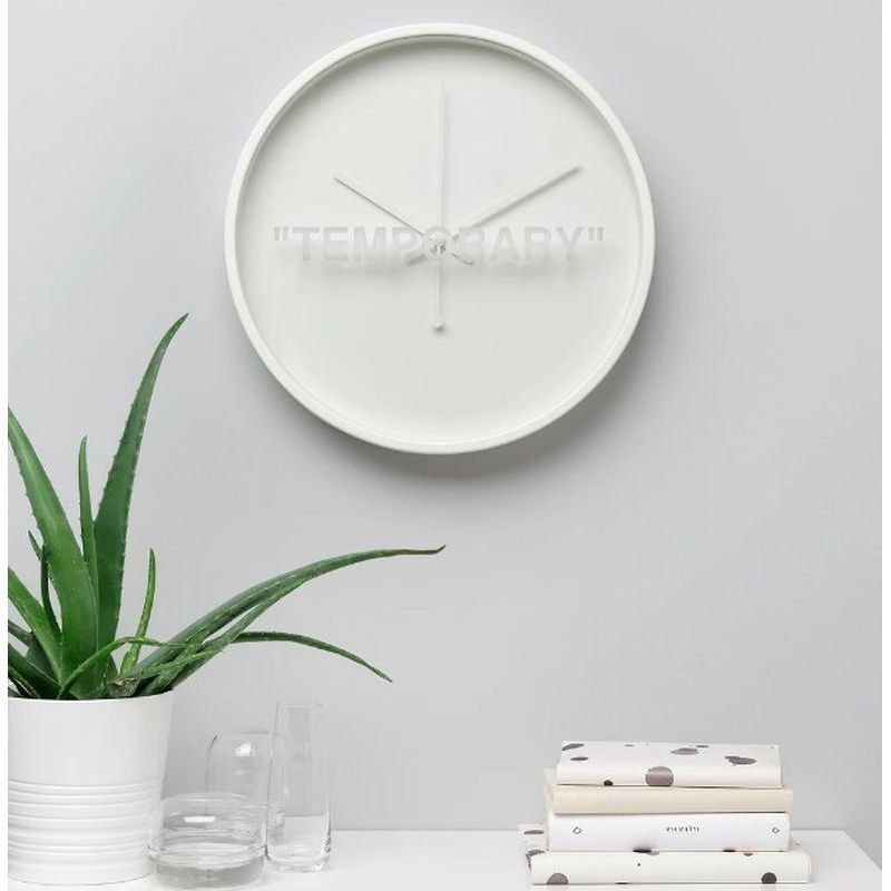 Virgil Abloh IKEA MARKERAD TEMPORARY Wall Clock イケア 時計 (IKEA