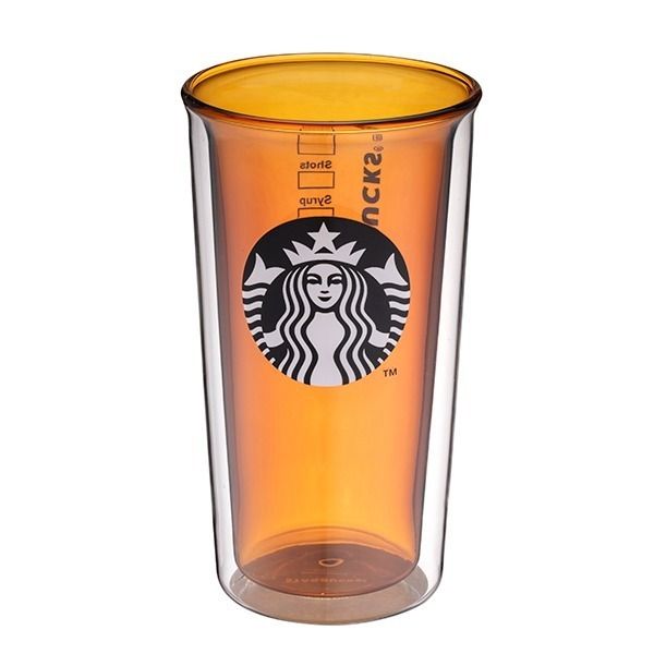 追跡有☆STARBUCKS ガラス製 TOGOダブルウォール グラス 400ml