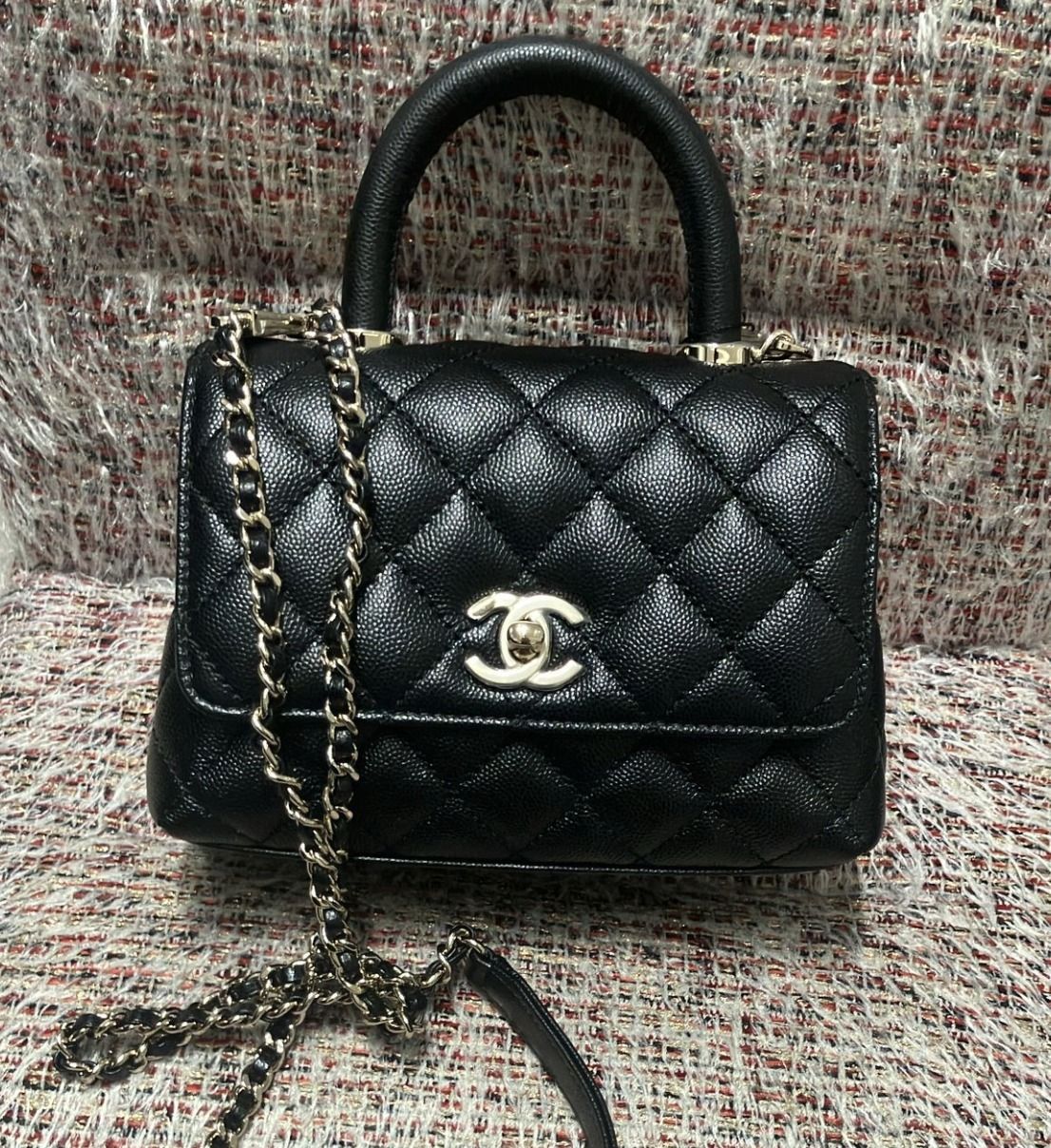 CHANEL直営】ココハンドル 可愛いXXSサイズ 19cm (CHANEL/ショルダー