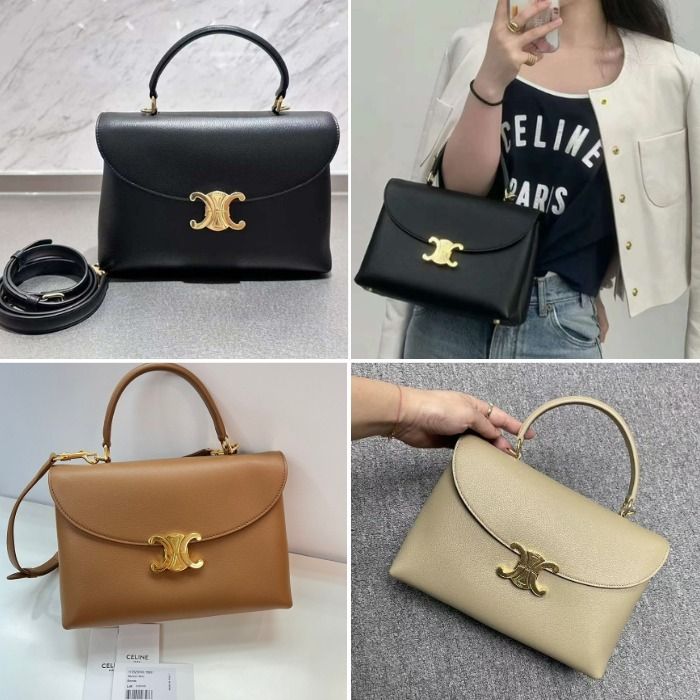 ☆Celine☆ミディアム ニノ バッグ / サプルカーフスキン (CELINE