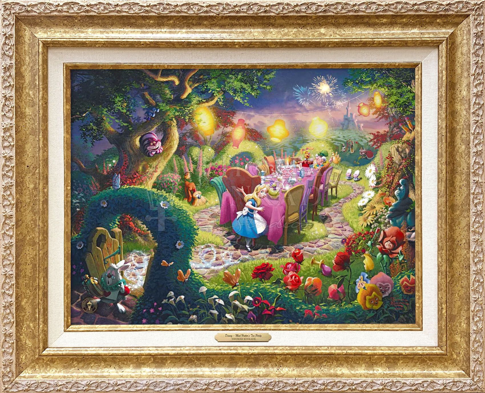 ディズニー絵画「不思議の国のアリス」 (Disney/キャンバスアート
