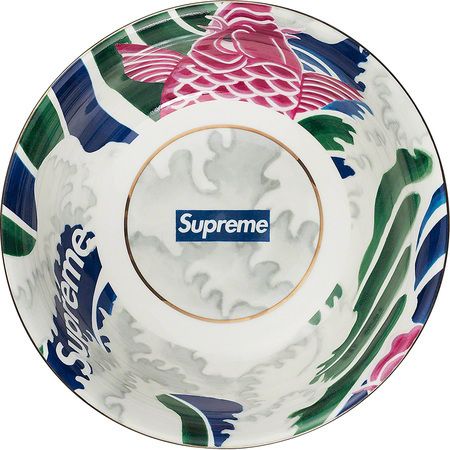 SS20 Supreme Waves Ceramic Bowl - 鯉 セラミックボウル (Supreme