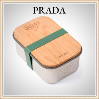 入手困難☆PARAD☆ステンレススティール サンドイッチボックス (PRADA