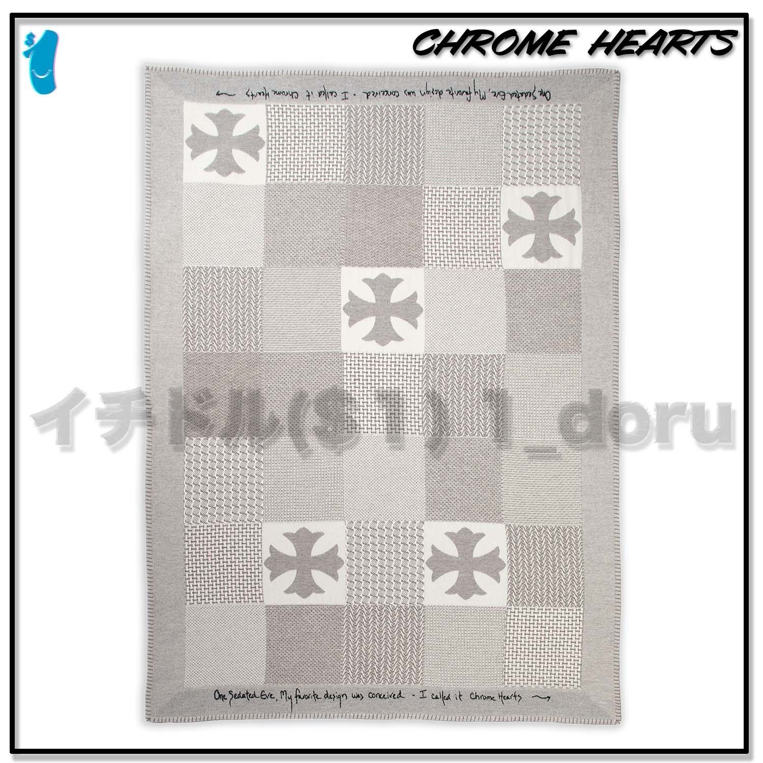 CHROME HEARTS+ プラス カシミア ブランケット ライフスタイル (CHROME