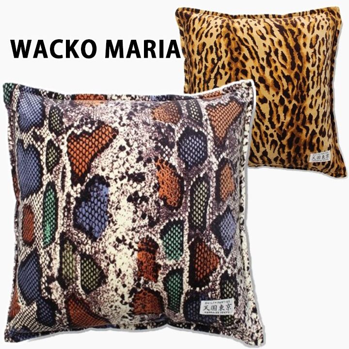 WACKO MARIA ワコマリア ☆ VELVET CUSHION PYTHON LEOPARD (WACKO