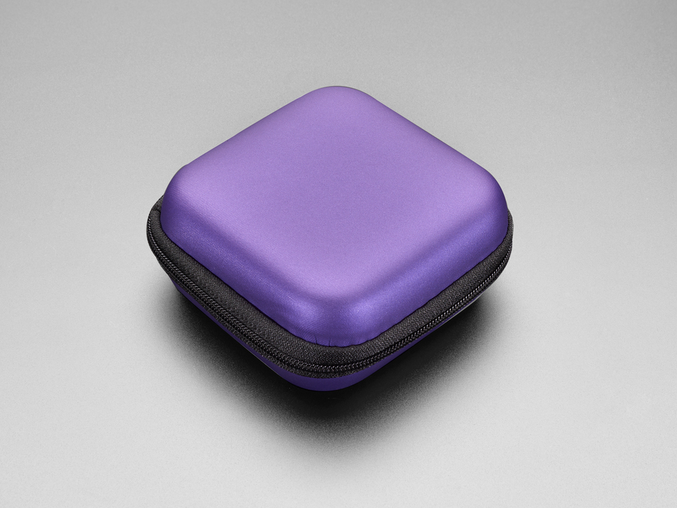 Square Maker-Friendly Zipper Case - Purple : Adafruit Industries