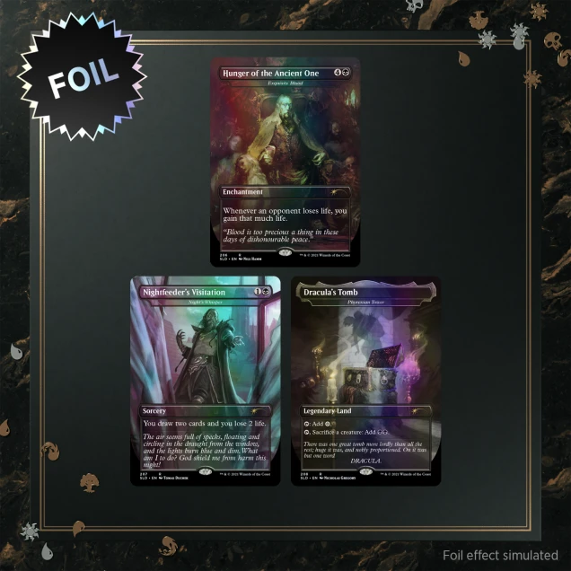 Welcome to Castle Dracula Foil Edition | Secret Lair