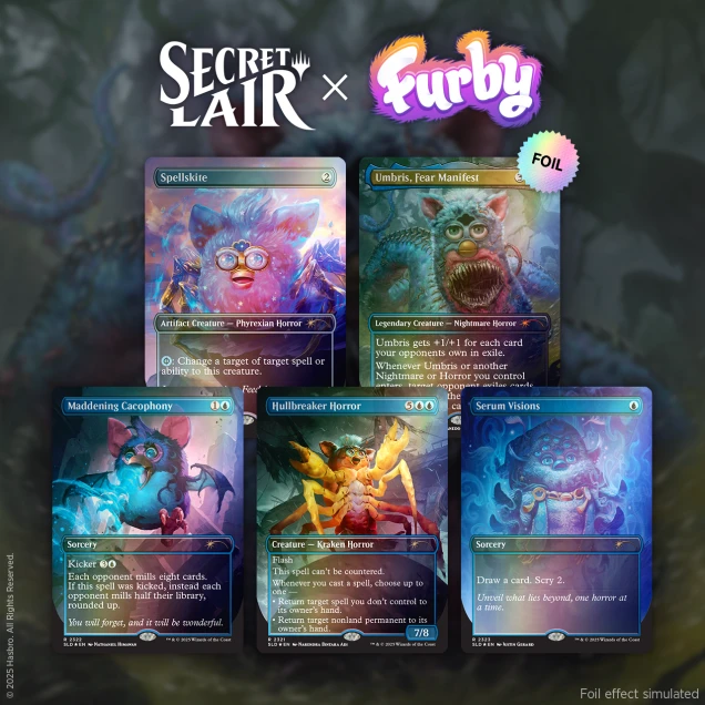 Secret Lair x Furby: The Oddbodies Foil Edition​ | Secret Lair store