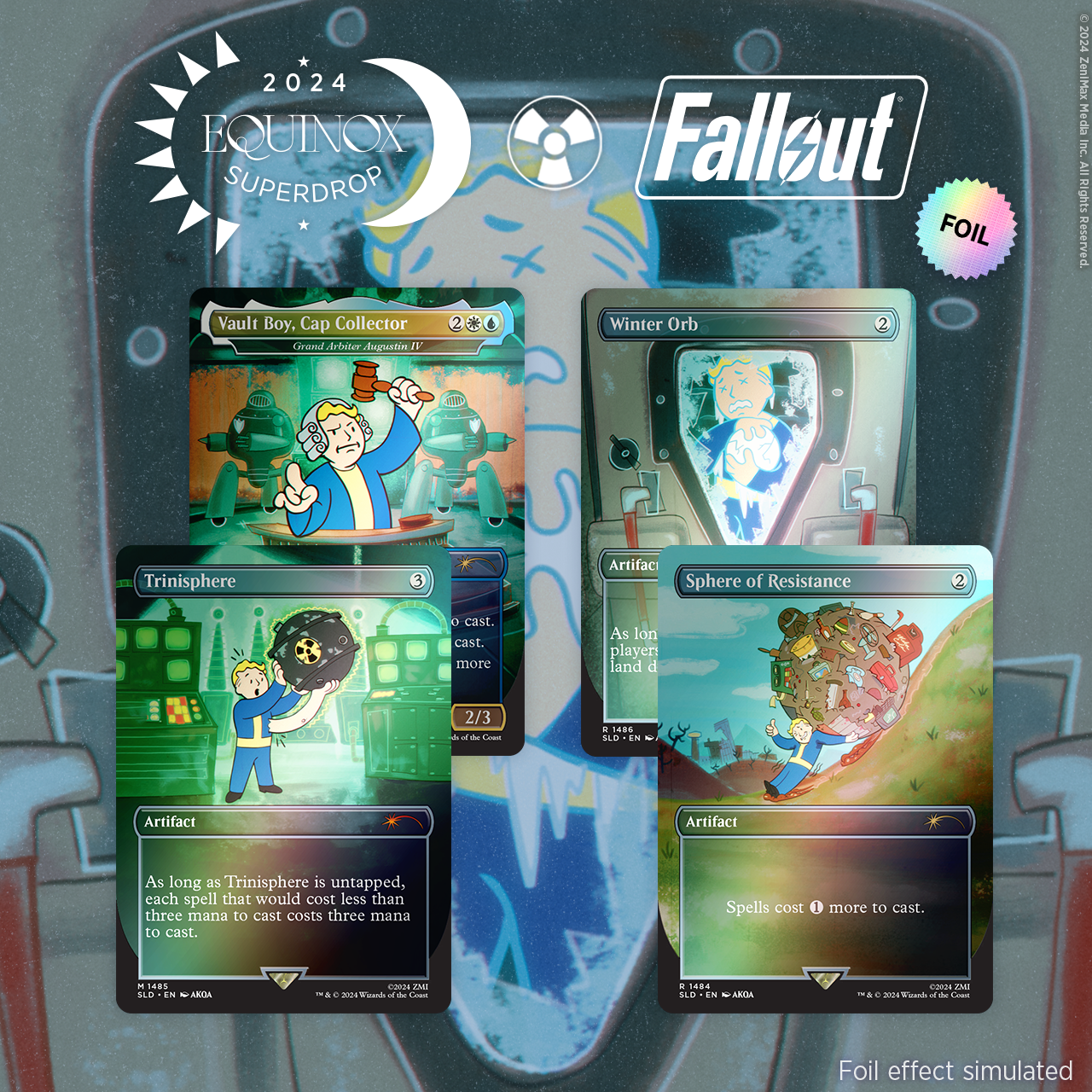 Secret Lair x Fallout®: Vault Boy Foil Edition | Secret Lair