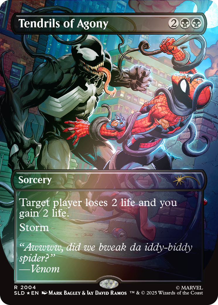 Secret Lair x Marvel's Spider-Man: Venom Unleashed (Colors) Foil