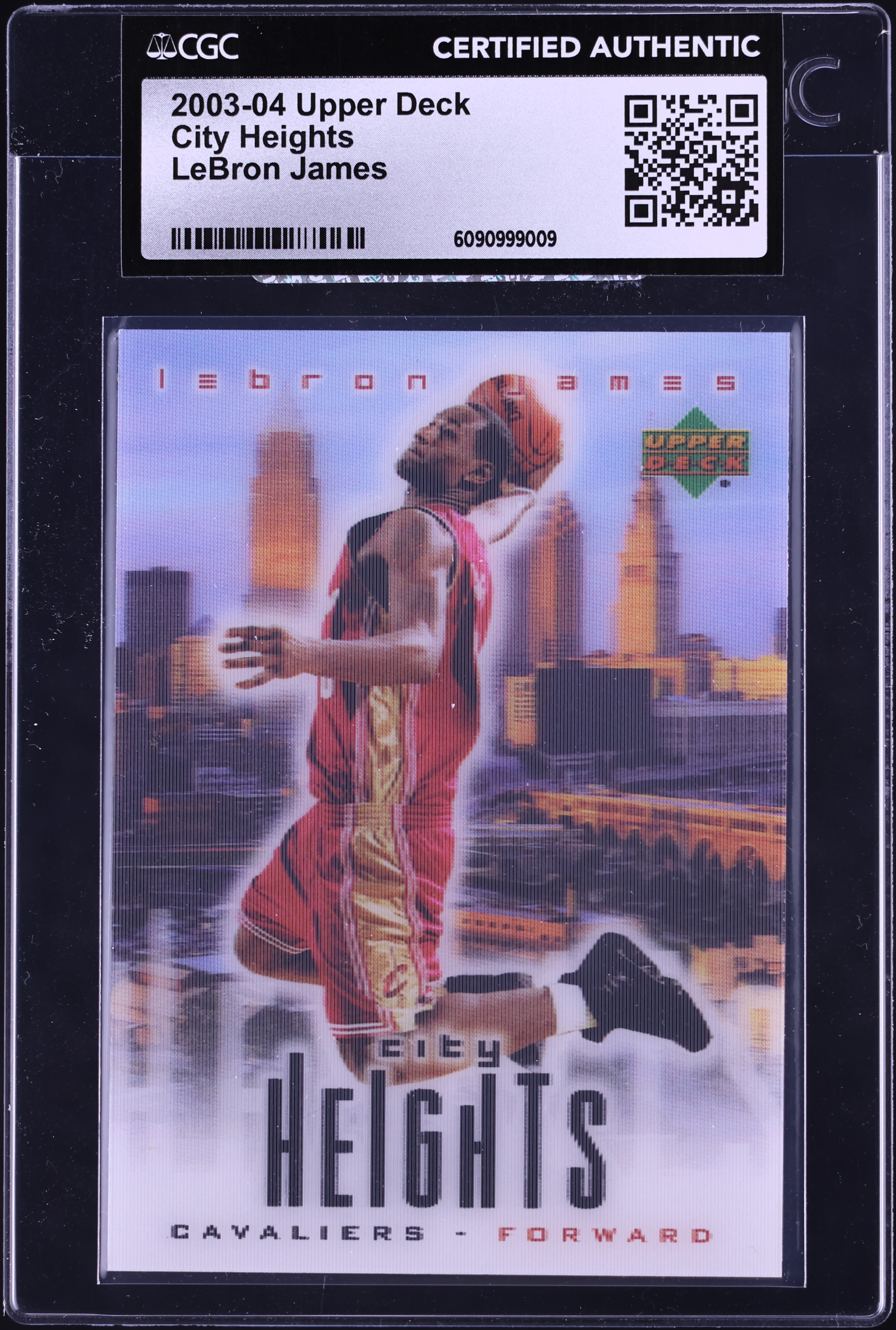 Lebron 2003-04 UPPER DECK City Heights Lebron James RC Rookie