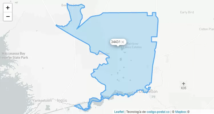 34431 ZIP Code - United States