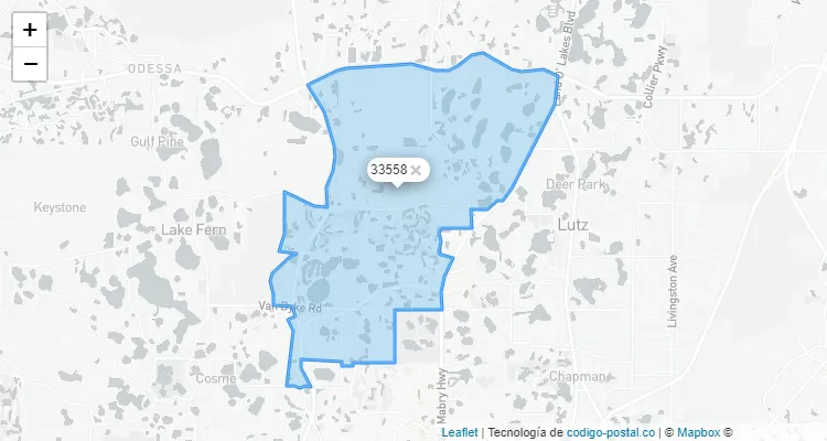 33558 ZIP Code - United States