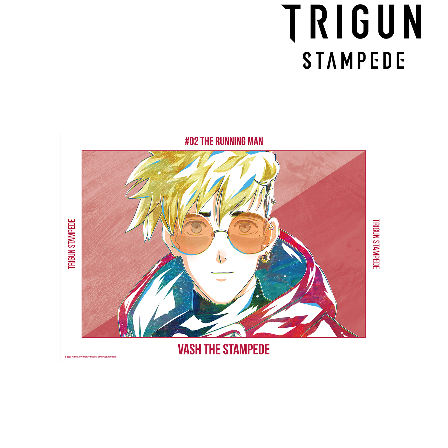 TRIGUN_ヴァッシュ・ザ・スタンピード B Ani-Art A3マット加工ポスター