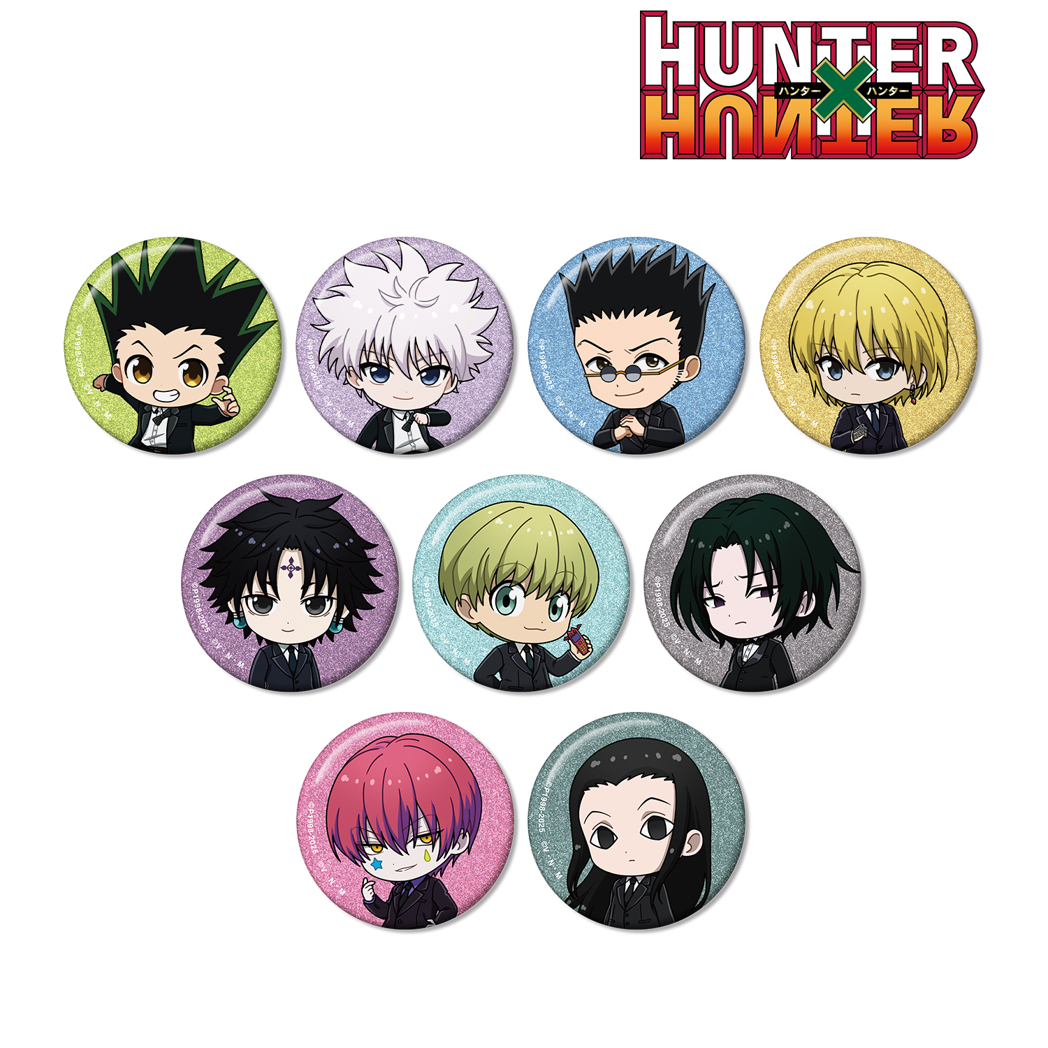 HUNTER×HUNTER_トレーディング ちびキャラ スーツver. グリッター缶