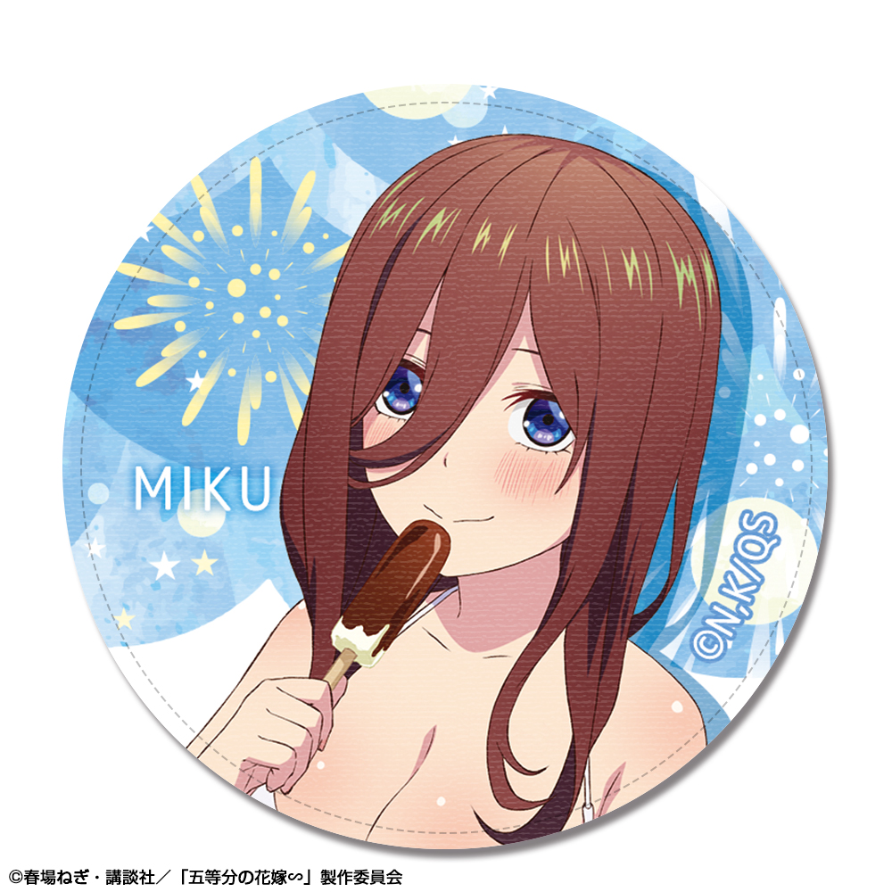 五等分の花嫁∽_レザーバッジ デザイン08(中野三玖/水着) | 公式グッズ