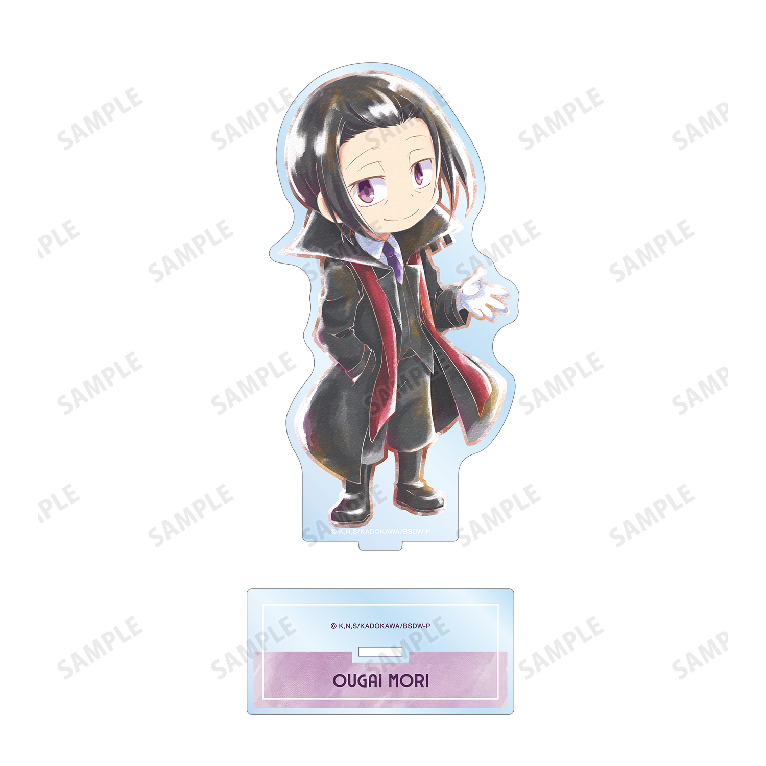 文豪ストレイドッグス わん！_森鴎外 Ani-Art aqua label BIGアクリル