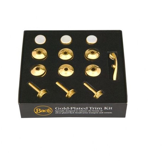 Bach Gold-Plated Heavy Bottom Caps Trim Kit