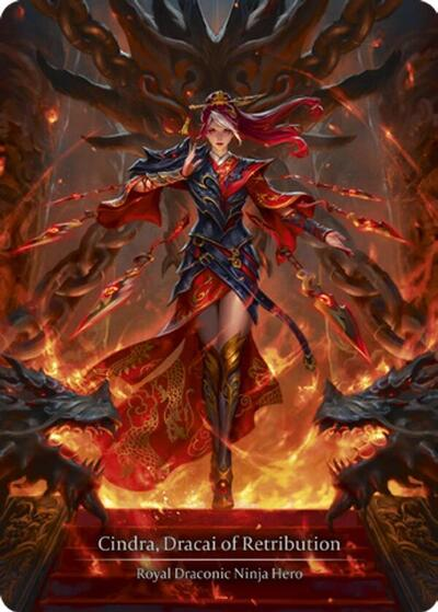 Cindra, Dracai of Retribution | Flesh and Blood FAB カード
