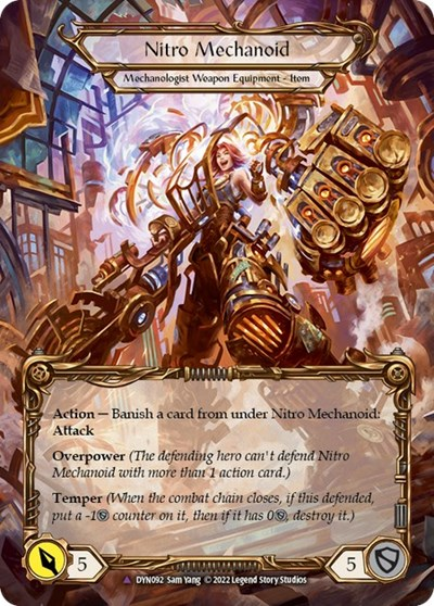 Construct Nitro Mechanoid | Flesh and Blood FAB Cards