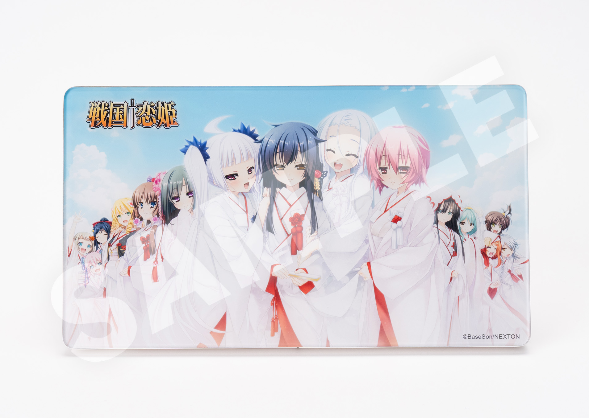 戦国†恋姫 アクリルフォトパネル 白無垢集合（美空＆久遠＆一葉＆光璃