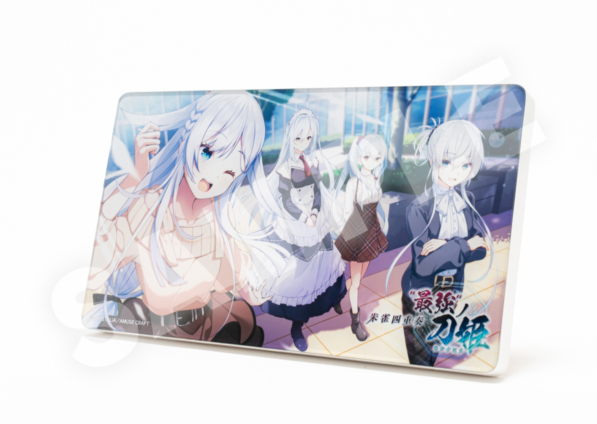 戦国†恋姫 アクリルフォトパネル 白無垢集合（仁虎＆茶々良＆弥耶＆圓