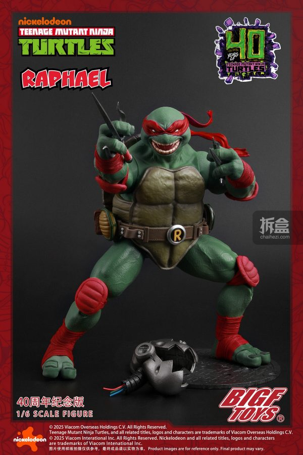 BIGFTOYS ミュータント・タートルズ - ラファエル﻿ Mutant Ninja